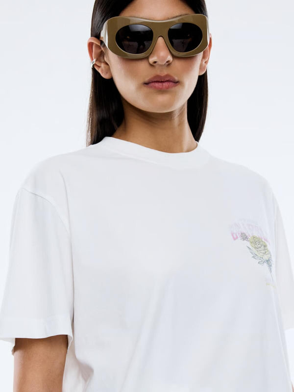 Perlu EP Rose Tee - Vintage White