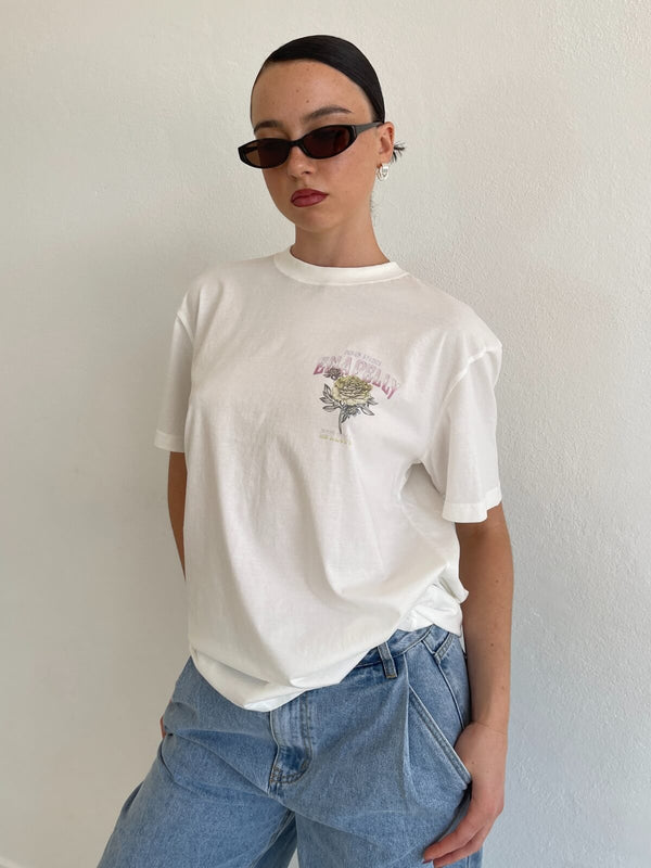 Perlu EP Rose Tee - Vintage White