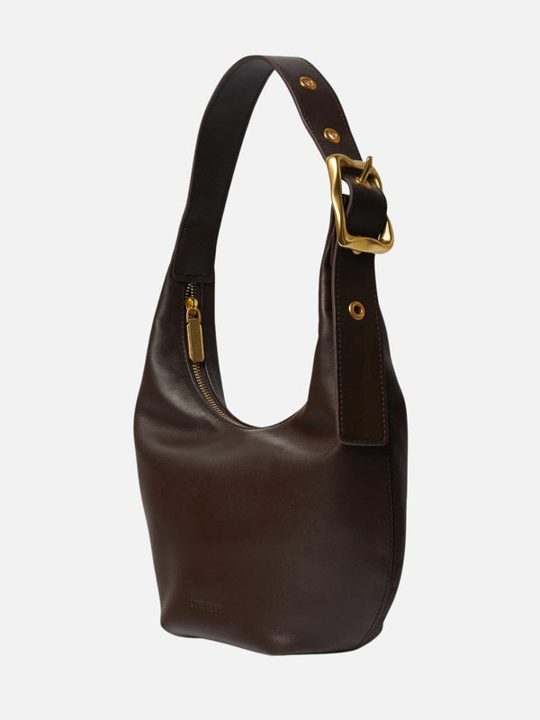 Perlu Everyday Croissant Bag - Chocolate