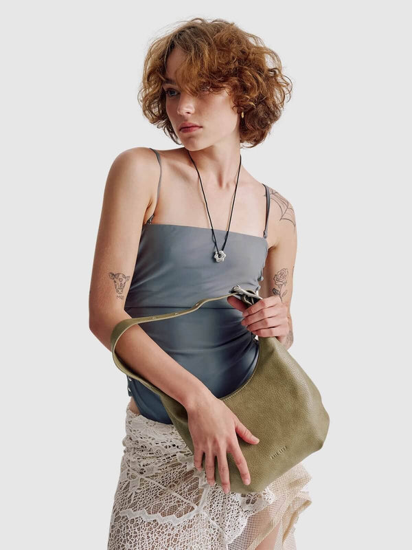 Perlu Everyday Croissant Bag - Olive