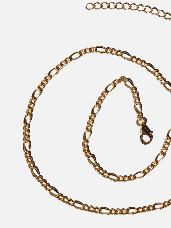 Perlu Figaro Chain Necklace - Gold
