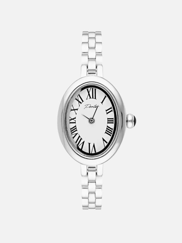 perlu Fine Baby Link Watch - White Gold