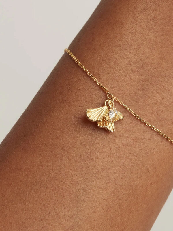 Perlu Gold Ocean Whisper Bracelet