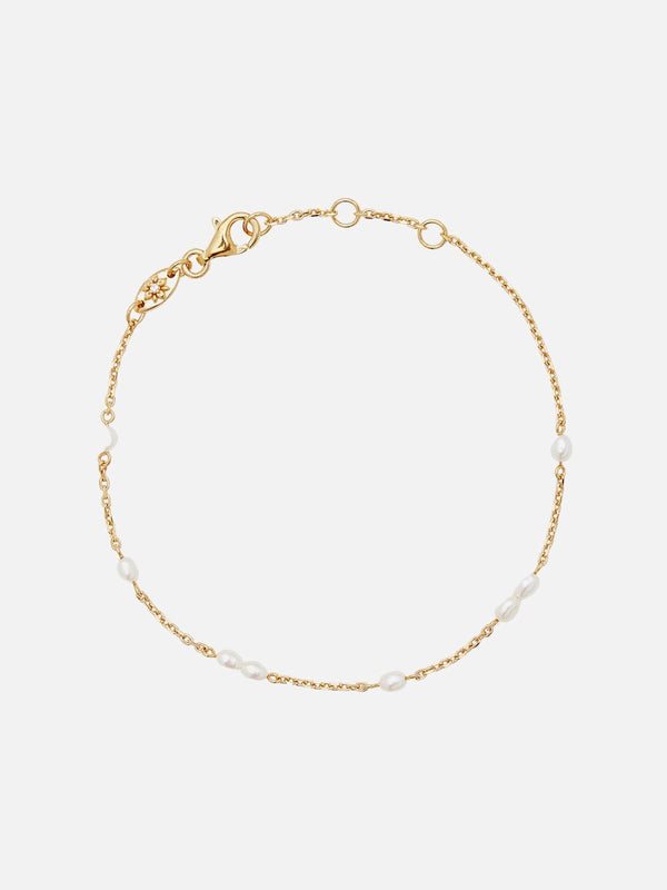 perlu Gold Serene Dreams Pearl Bracelet