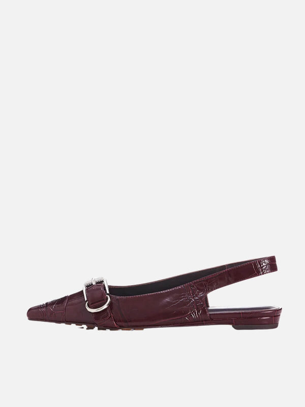 perlu Halle - Burgundy Croc