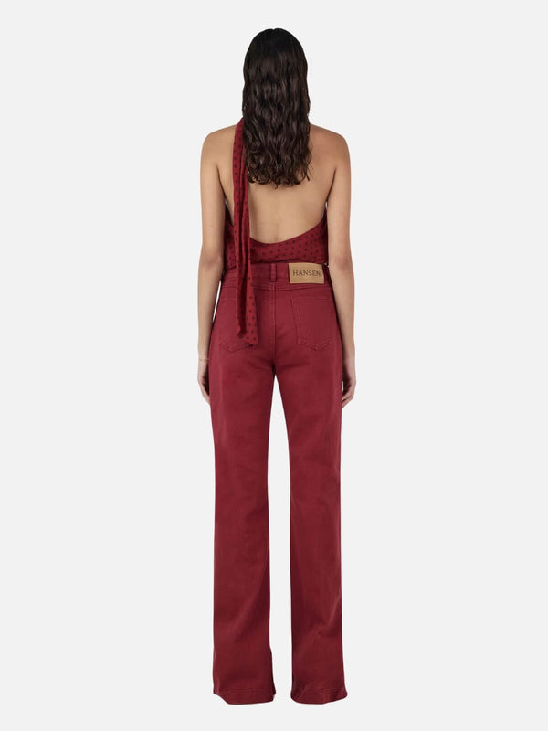 Perlu Harper Halter Top - Samba Polka