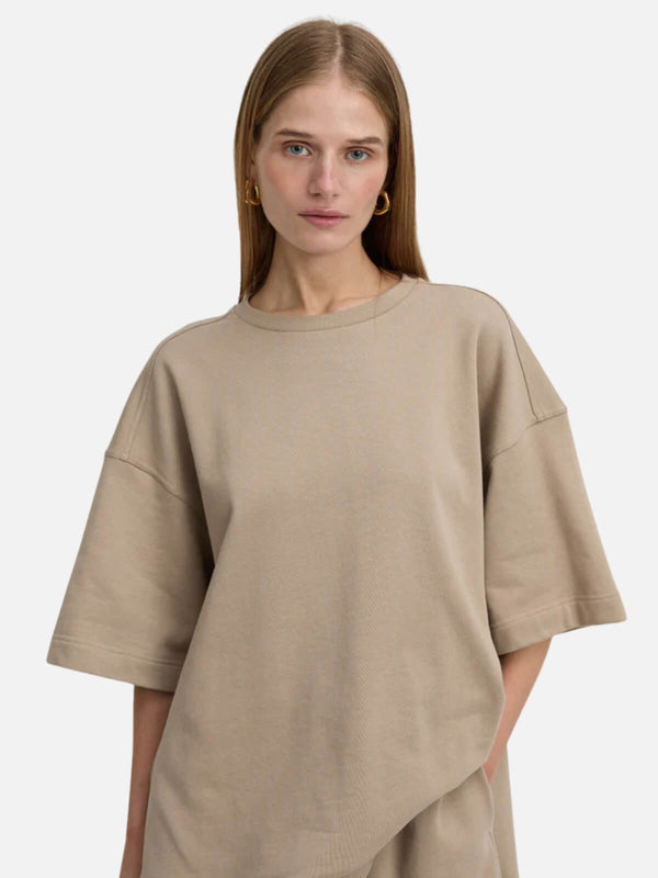 Perlu Hendrix Tee - Taupe