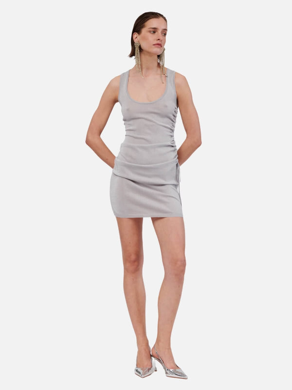 perlu Ibiza Mini Dress - Silver