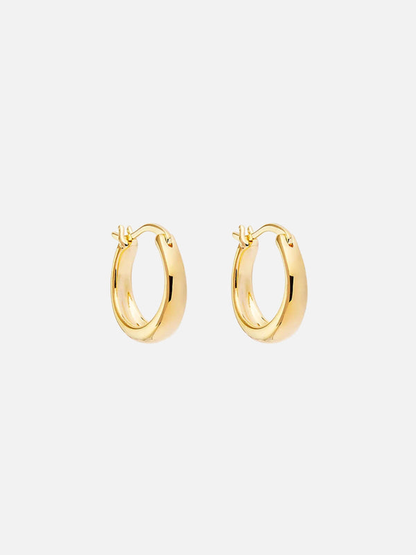 perlu Infinite Horizon Small Hoops - Gold