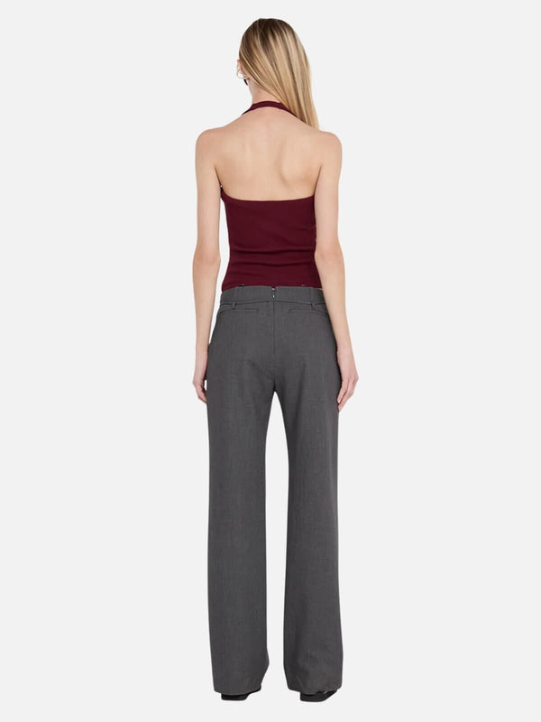 Perlu Ione Halter Top - Plum