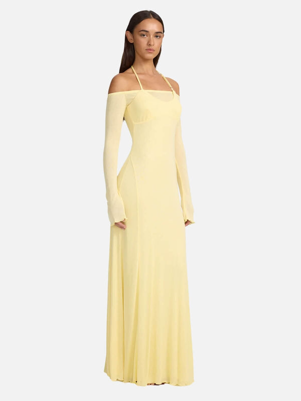 Perlu Karina Maxi Dress - Butter