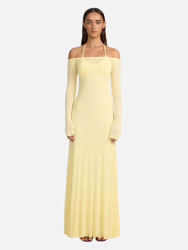 perlu Karina Maxi Dress - Butter
