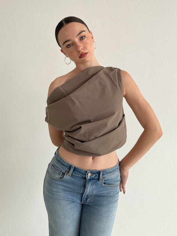 Perlu Kimora Top - Mushroom