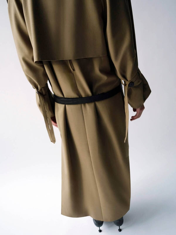 Perlu Landon Croc Belt - Chocolate