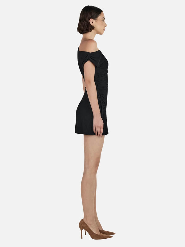Perlu Leilani Mini Dress - Black