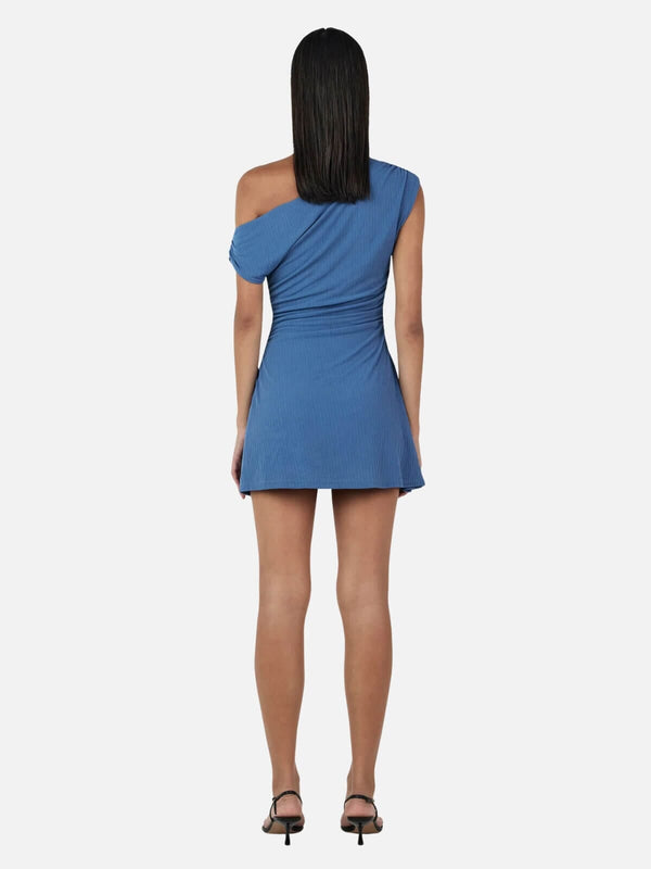 Perlu Leilani Mini Dress - Marina Blue