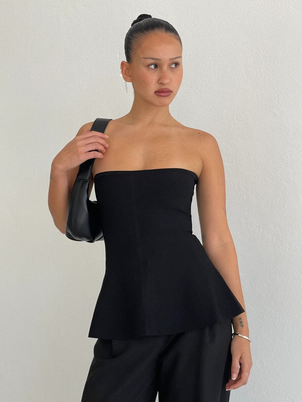 Perlu Lemonade Bustier - Black