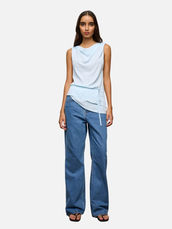 perlu Lennon Top - Ice Blue