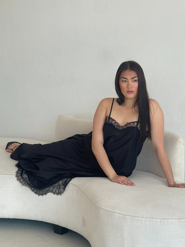 Perlu Lira Maxi Skirt - Black