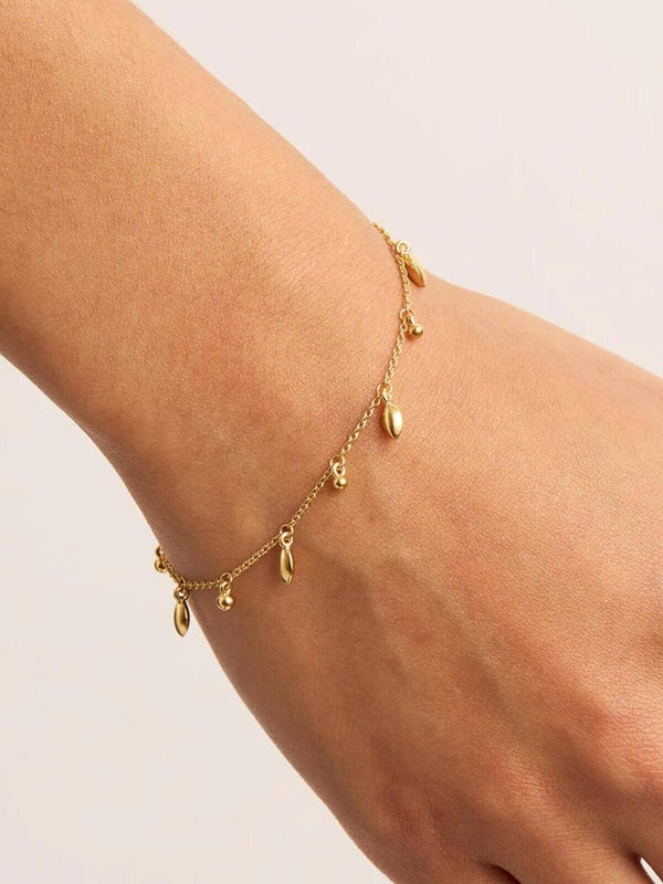 Perlu Live In Grace Bracelet - Gold