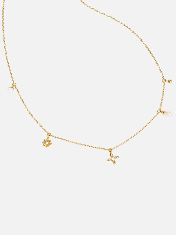 perlu Live In Peace Choker - Gold