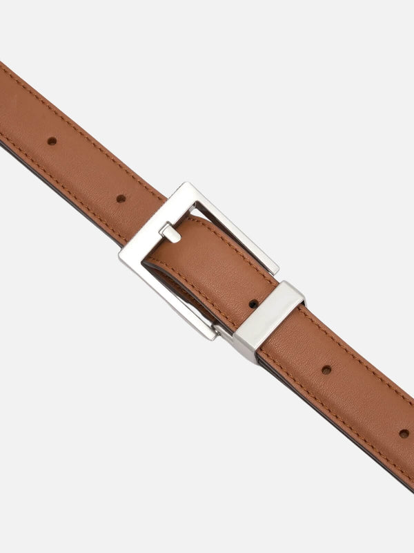 Perlu Lloyd Belt - Tan/Silver