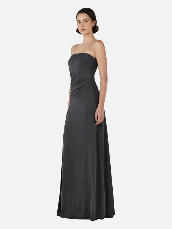Perlu Lola Strapless Dress - Ink