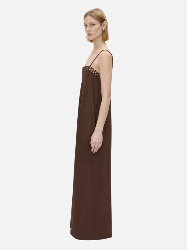 Perlu Lolani Maxi Dress - Chocolate
