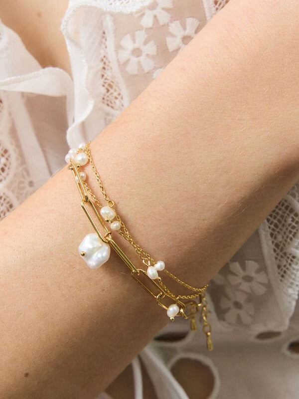 Perlu Lolly Bracelet - Gold