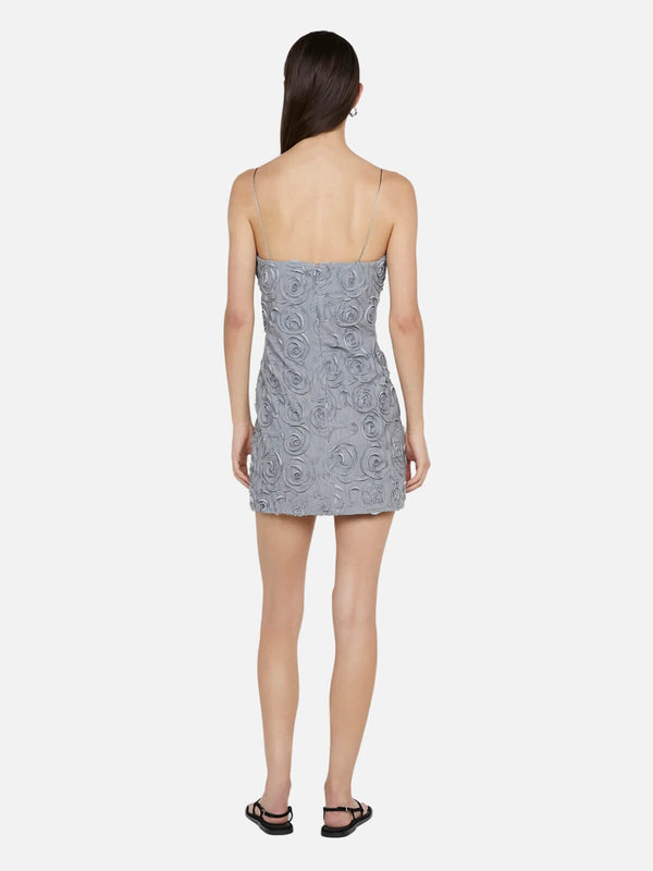 Perlu Lotty Mini Dress - Grey