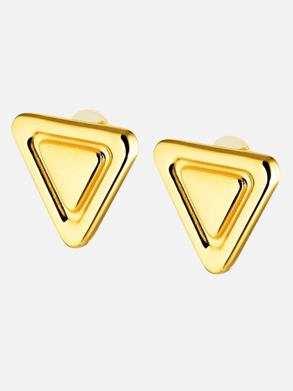perlu Louvre Earrings - Gold
