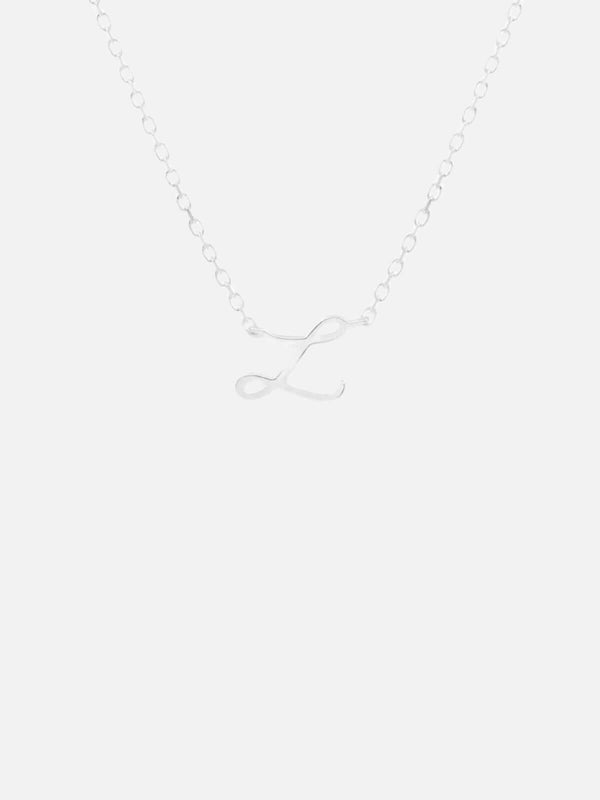 perlu Love Letter Necklace - Silver