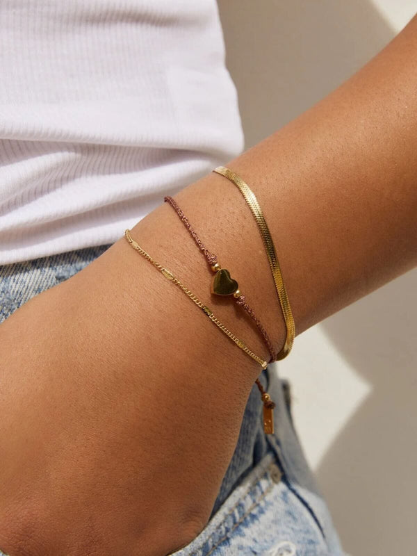 Perlu Love Me Bracelet - Plum