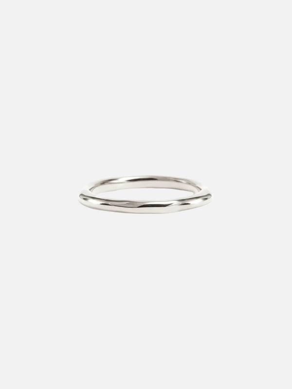 perlu Lover Thin Ring - Silver