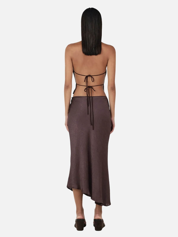 Perlu Lucie Asym Skirt - Mulberry