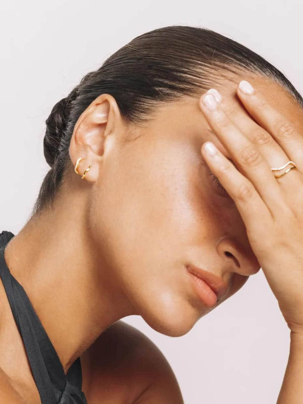 Perlu Luna Wave Huggies - Gold