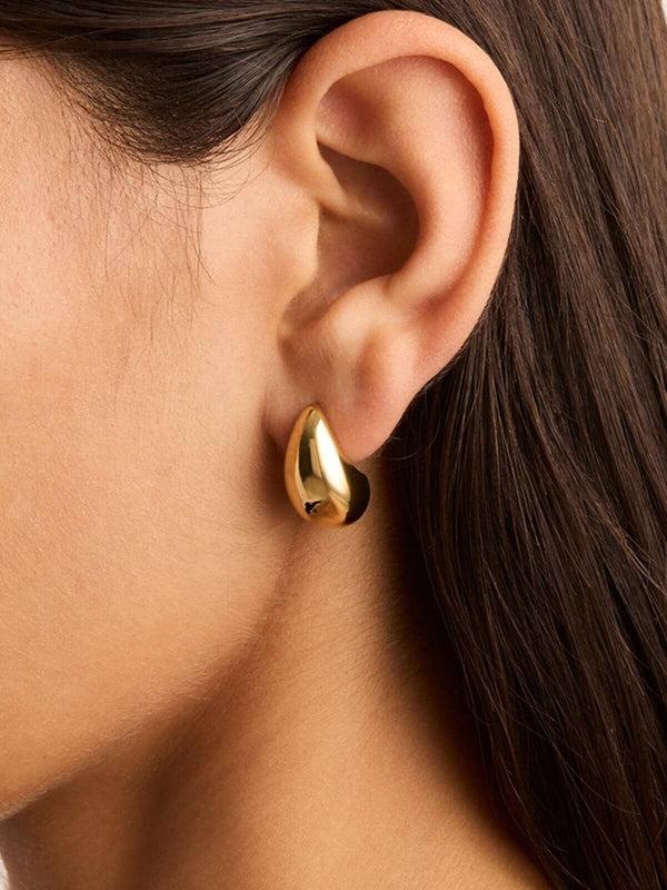 Perlu Made Of Magic Large Earrings - Gold