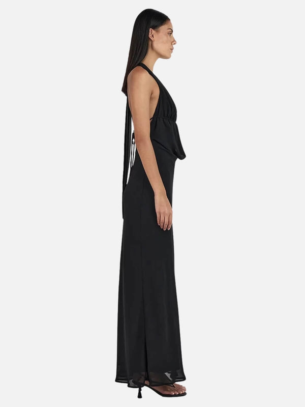 Perlu Magson Maxi Dress - Black