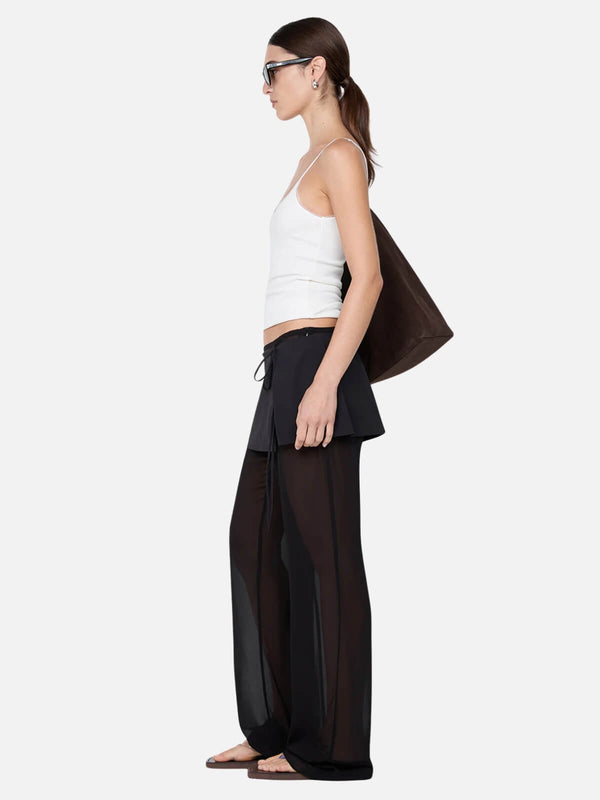 Perlu Maralia Overlay Pant - Black