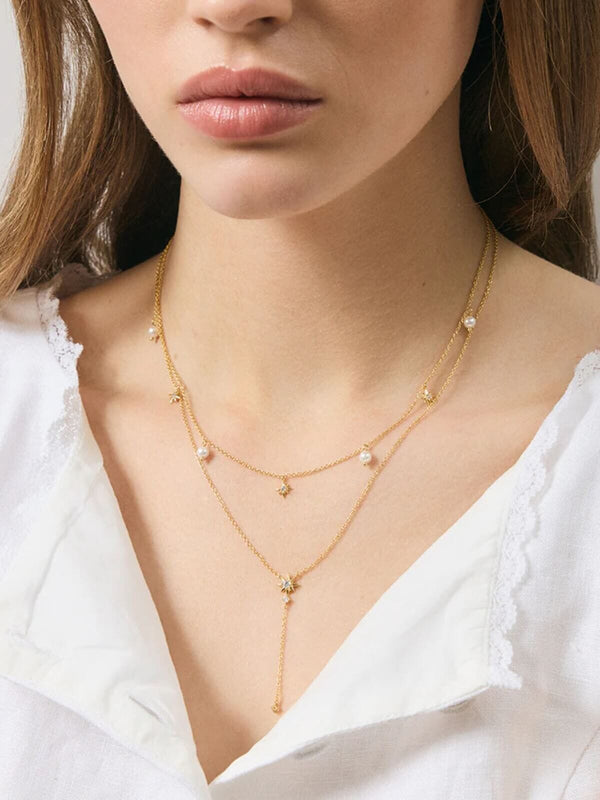 Perlu Marceline Necklace - Gold