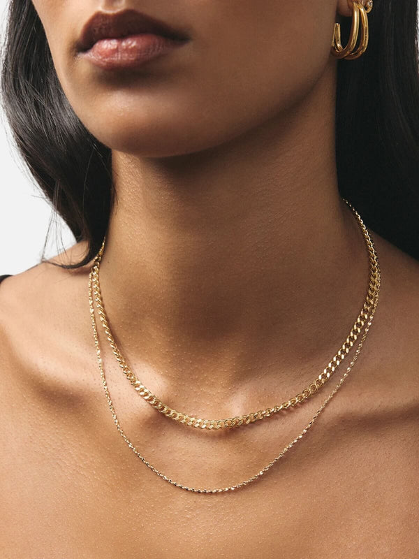 Perlu Mary Necklace - Gold