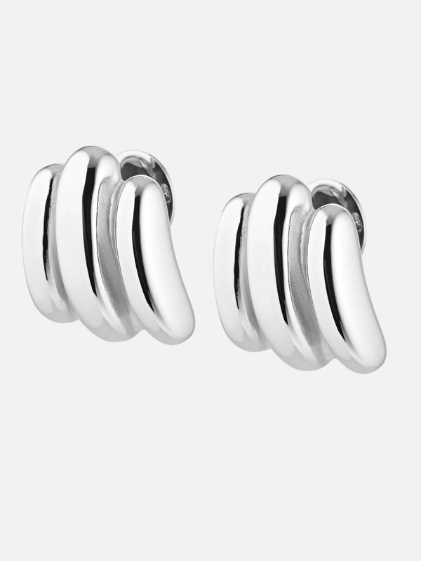perlu Monte Earrings - Silver