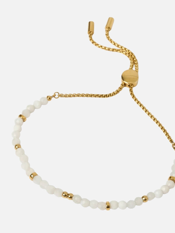 Perlu Myla Bracelet - Moonstone/Gold