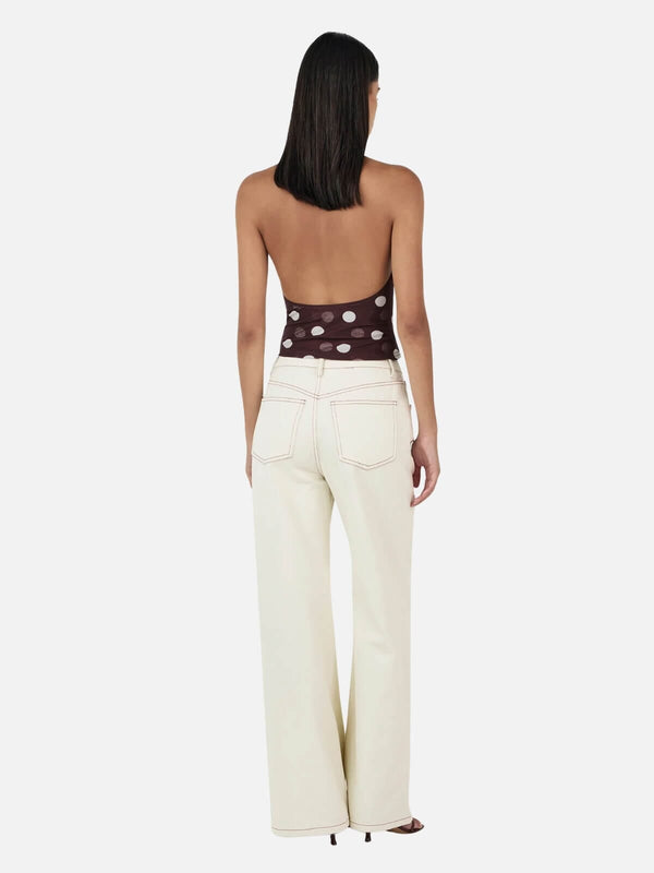 Perlu Nola Halter Top - Pinot Polka