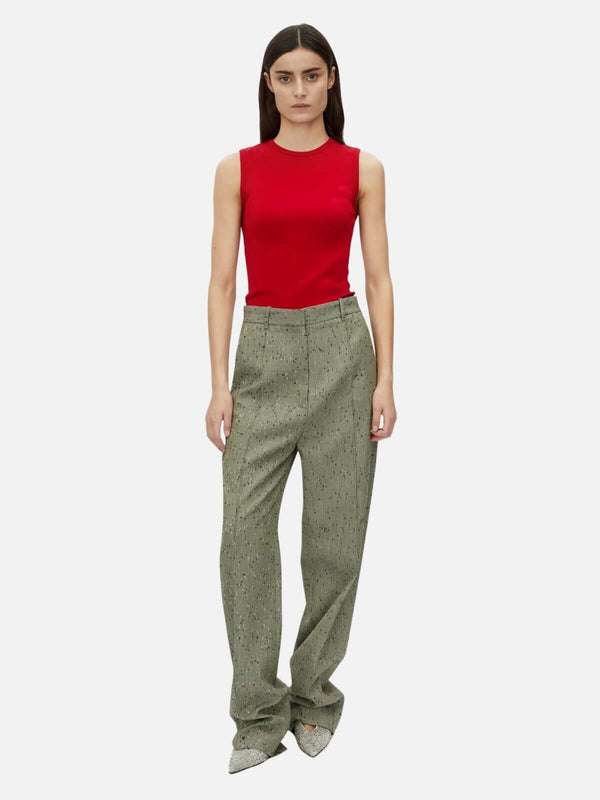 perlu Nora Crew Tank - Ruby Red