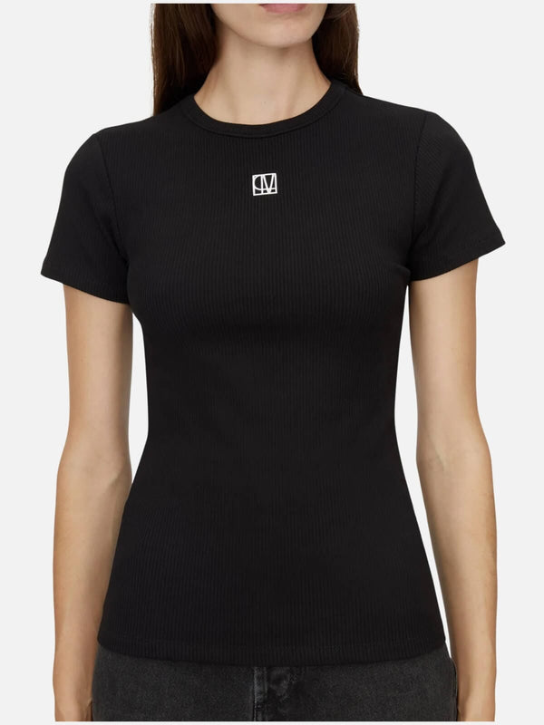 Perlu Nora Fitted Tee - Black