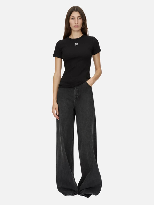 perlu Nora Fitted Tee - Black