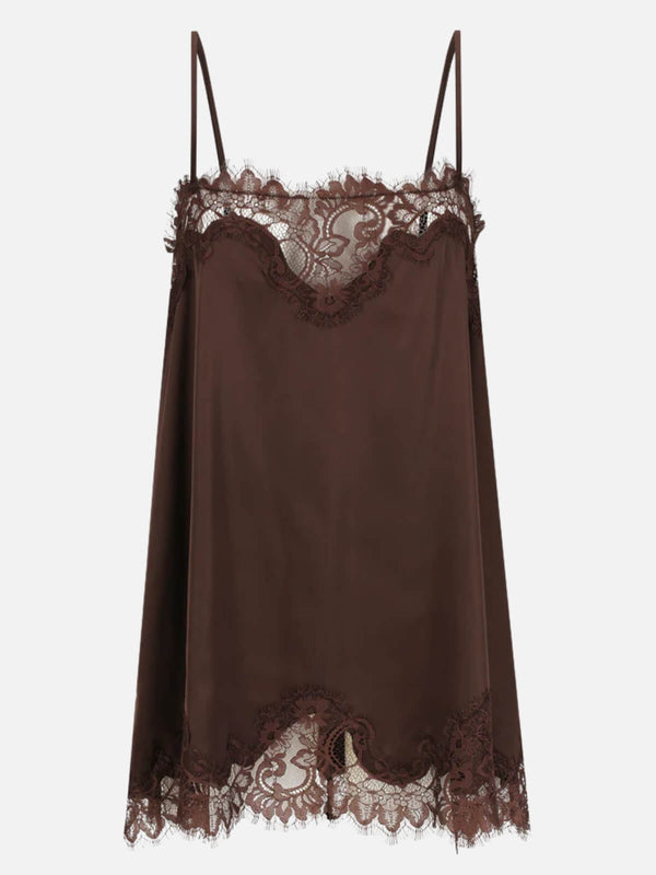 Perlu Olivia Slip - Espresso