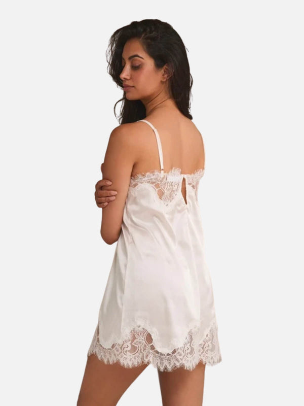 Perlu Olivia Slip - Ivory