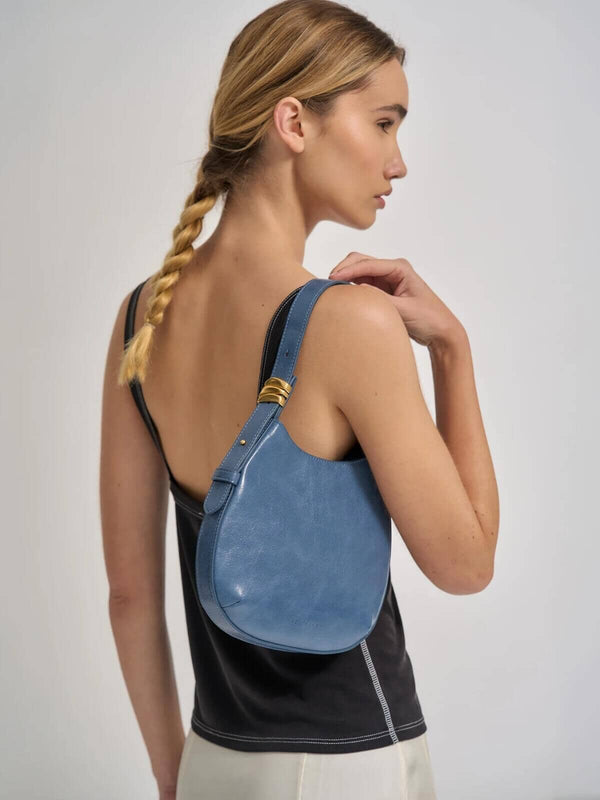 Perlu Organica Mini Bag - Mid Denim